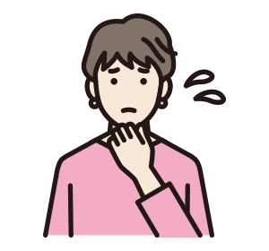 困っている人のイラスト3