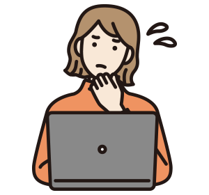 困っている人のイラスト4